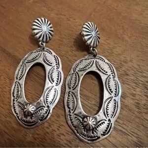 Elegant Silver Dangle Earrings